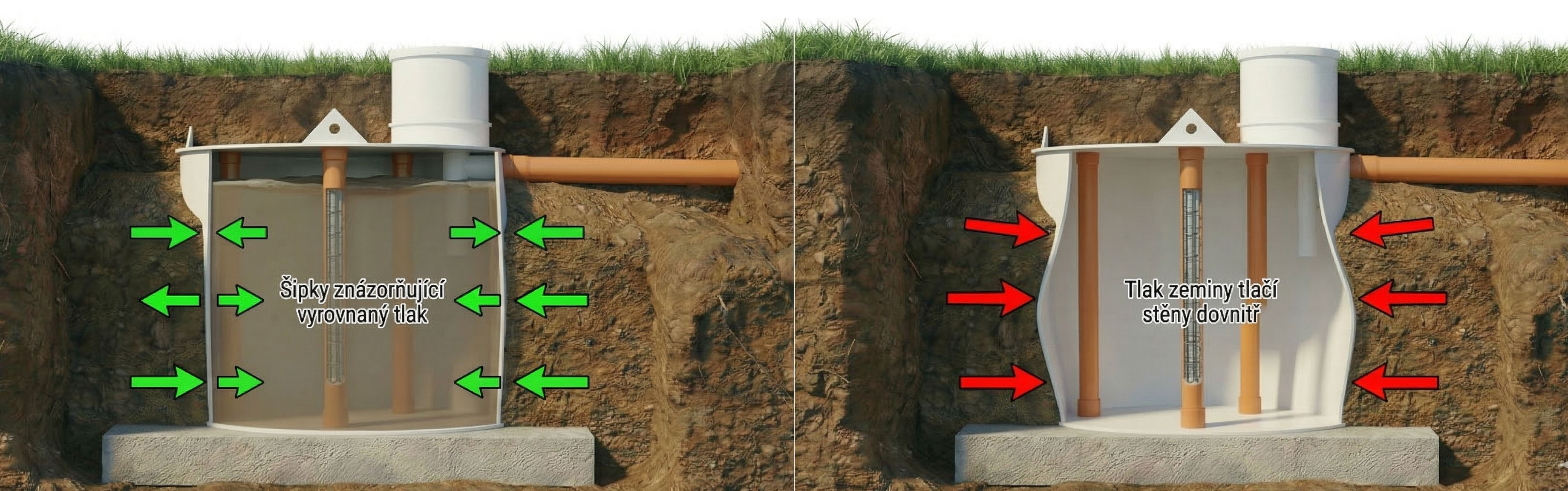 Prázdná vs plná nádrž